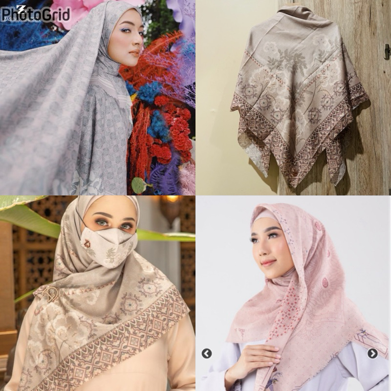 Preloved Scarf zaskia puru kambera zytadelia heylocal hijab segiempat voal square