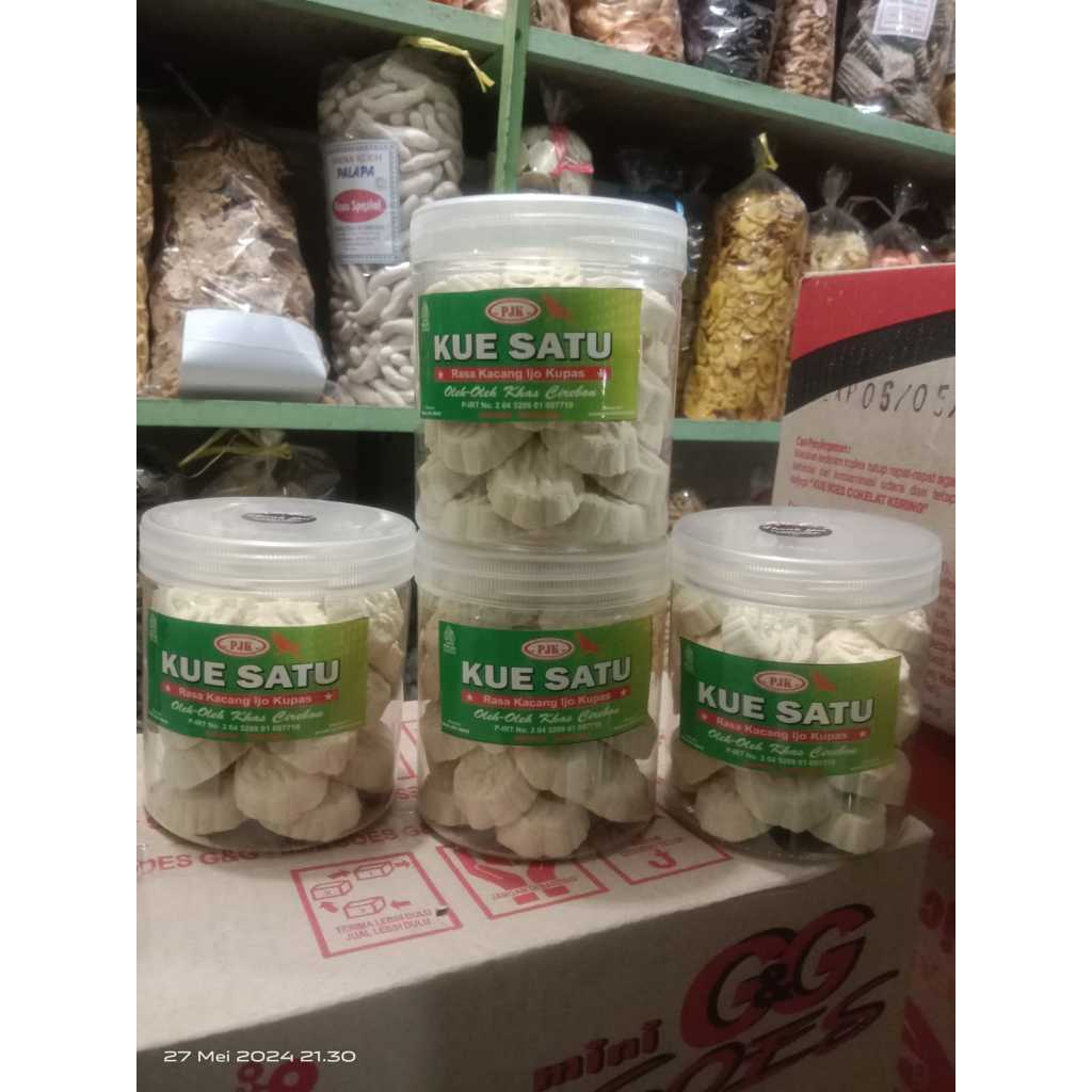 

kue satu kacang kupas kemasan toples 250gram