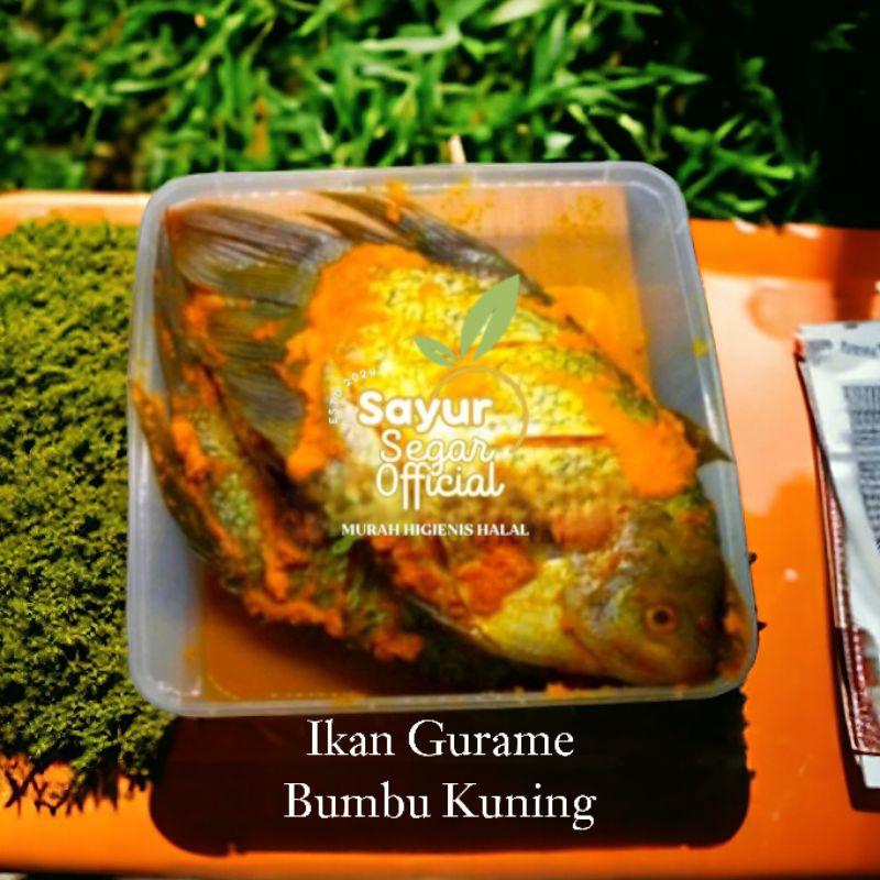 

Ikan Gurame Bumbu Kuning 1 kg - Kirim Instan