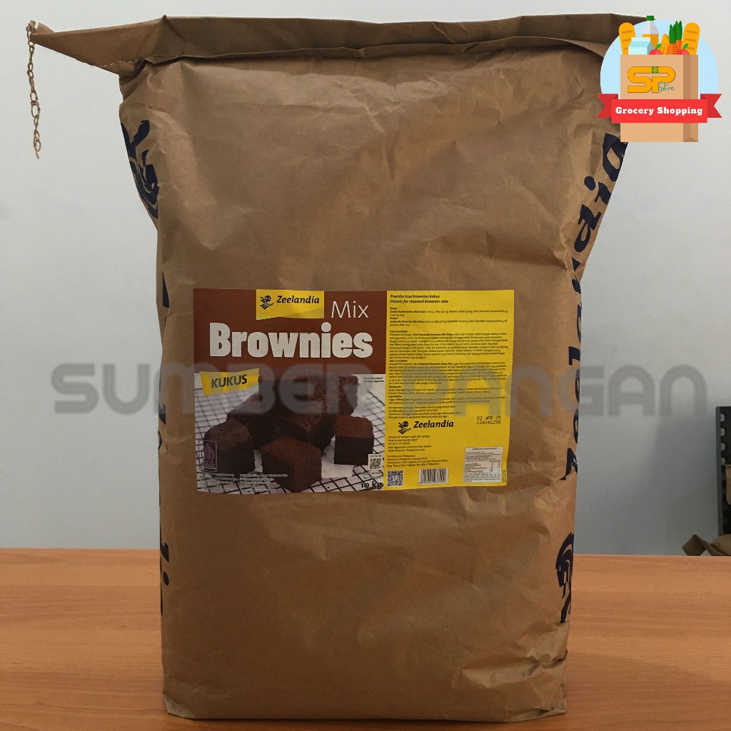 

Zeelandia Brownies Mix Kukus 10kg