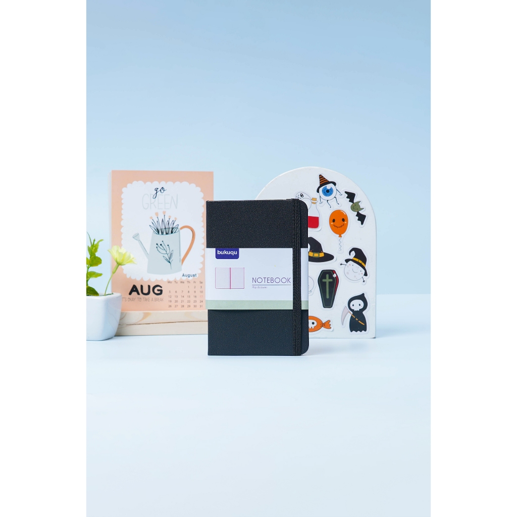 

Bukuqu Classic Notebook Uk A6 Black, Plain