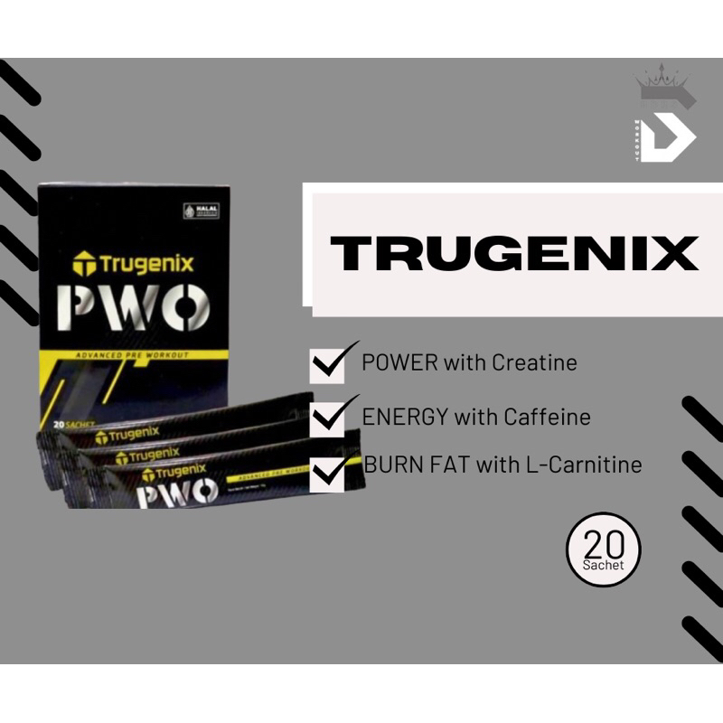 TRUGENIX PWO (Pre-Workout) - Suplement Atlet - Suplement Fitness