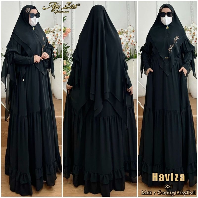 Gamis Syari Kode HAVIZA Ory Aje Zas Matt Cerutty Babydoll