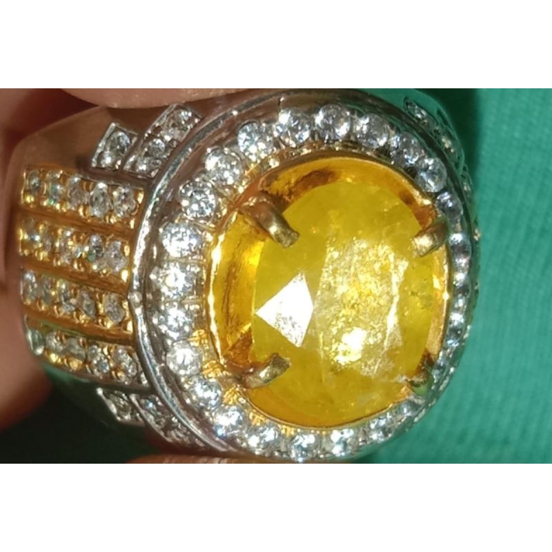 yaqut kuning/natural yellow safir