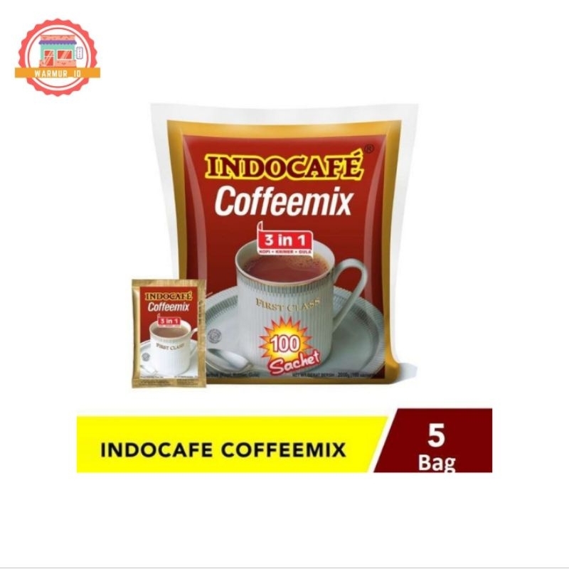 

Indocafe Coffemix 1 dus isi 5 Bag