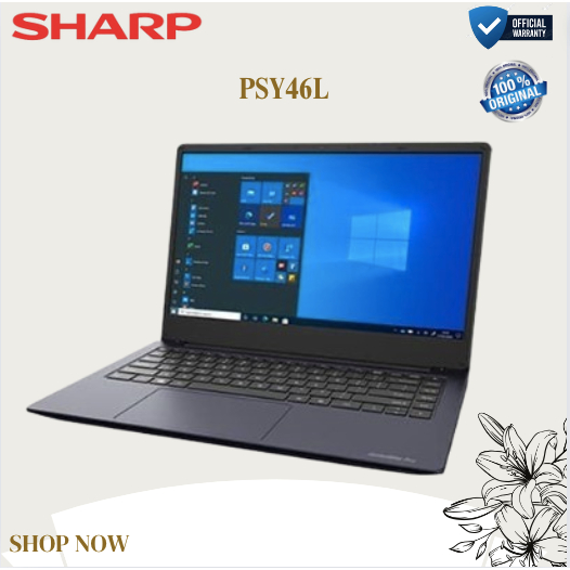 SHARP NOTEBOOK DYNABOOK CORE I3 PYS46L-04102E 4GB/PSY-46L/PSY 46L/SHARP NOTEBOOK/SHARP NOTEBOOK DYNA