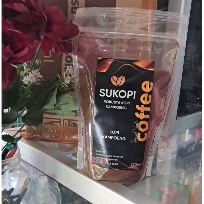 

(GROSIR) SUKOPI KOPI ROPUSTA ASLI BAIK UNTUK KESEHATAN STAMINA