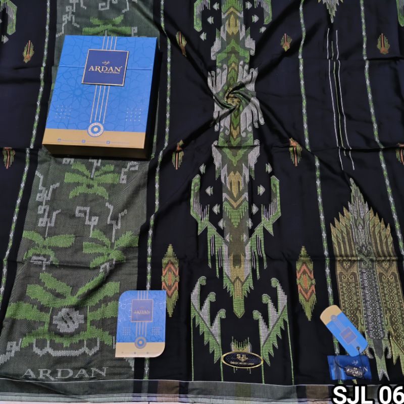 SARUNG ARDAN GOLD MOTIF SGJ SJL MOTIF SONGKET TIMBUL