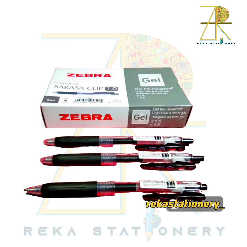 

Pulpen Sarasa JJB15-BL - Pulpen Gel Halus, Menulis Lancar dan Nyaman, Harga per Pcs