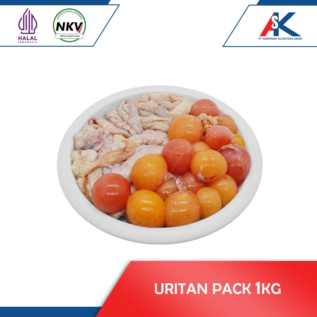 URITAN TELUR AYAM KAMPUNG 1KG / TELUR AYAM MUDA / URITAN AYAM SEGAR