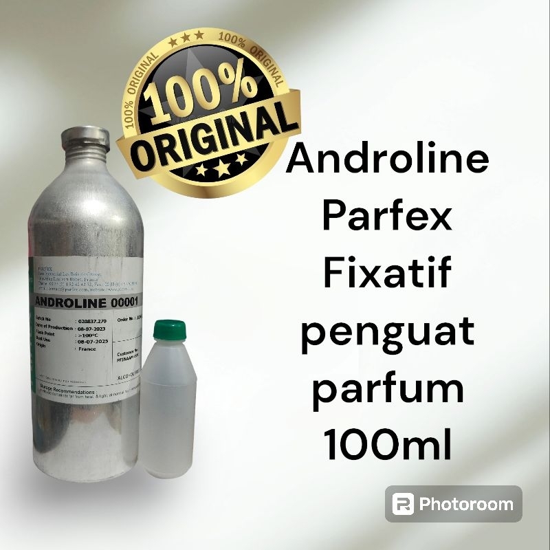 Androline Parfex, fixatif penguat parfum 100%murni repack botol 100ml