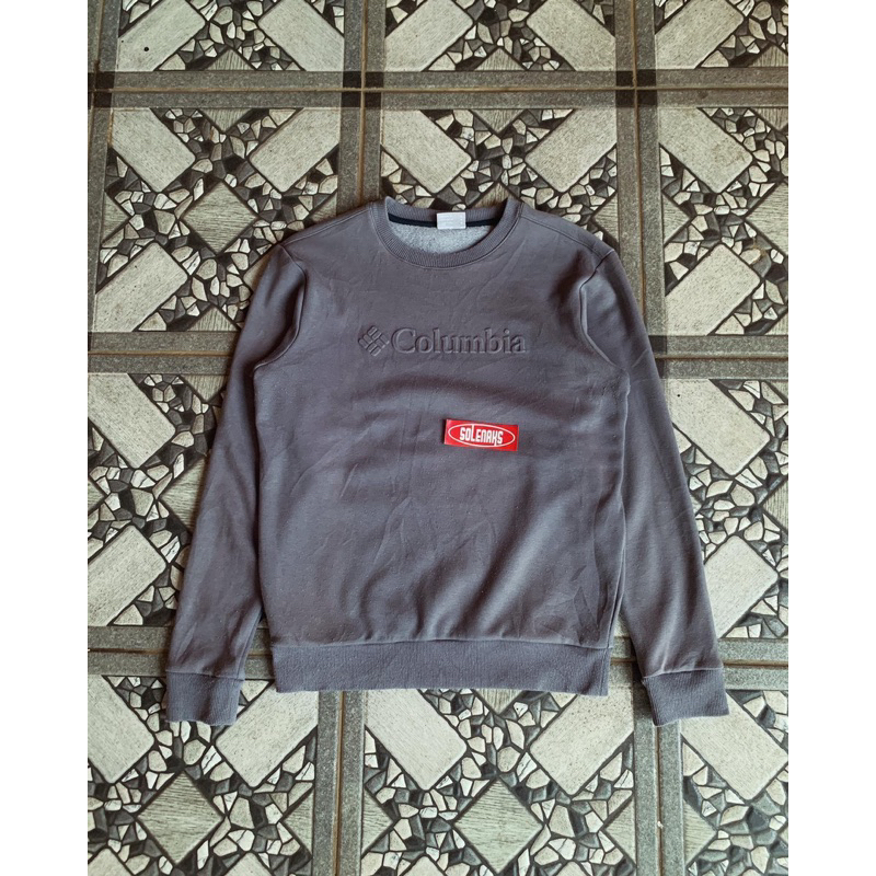 crewneck columbia preloved second