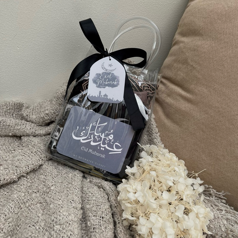 

NOB HAMPERS LEBARAN / HAMPERS LUCU TAS TRANSPARANT / EID HAMPERS / HAMPERS LEBARAN UNIK / HADIAH THR