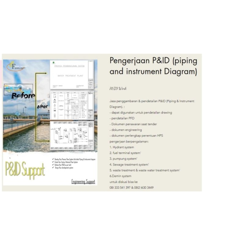

pengerjaan P&ID (Pipjng & Instrument Diagram)