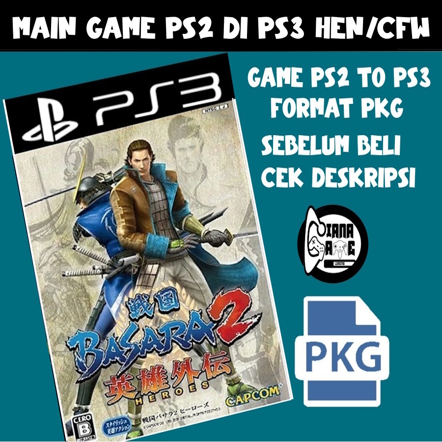 Basara heroes 2 pkg ps3 - dvd