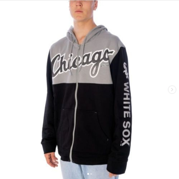 Jaket Fanatics MLB Chicago White Sox Hoodie Full zip Original
