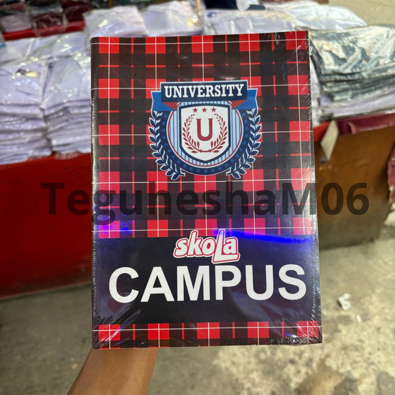

Buku Tulis Skola Campus 36 lembar (1 pack isi 10 buku) / Buku Murah / Buku Campus