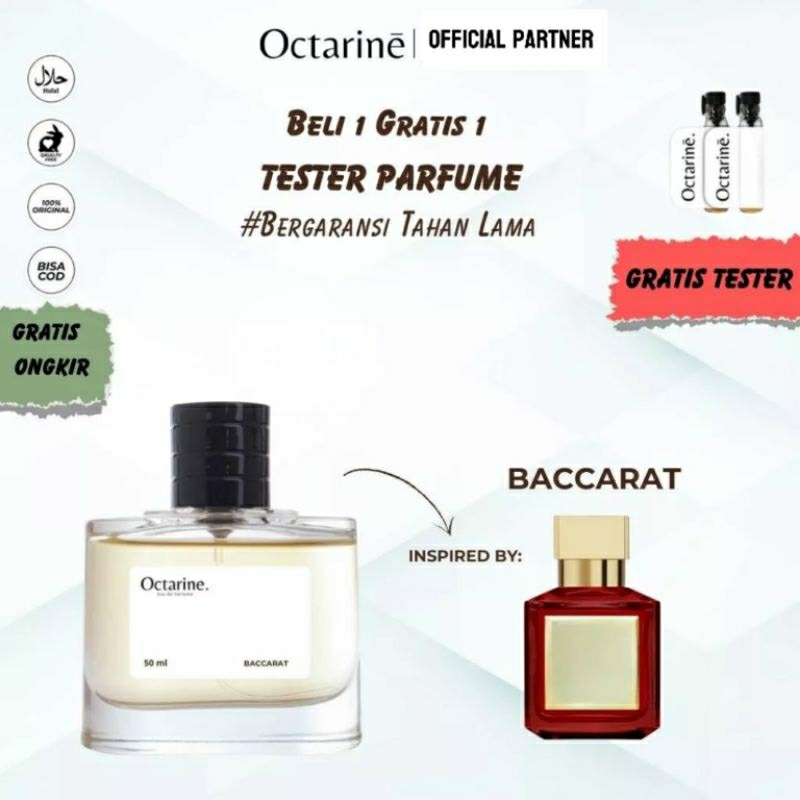 BACCARAT -Octarine Parfum Tahan Lama  | perfume parfum