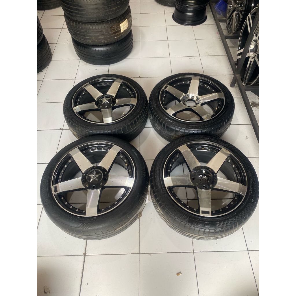 Velg bekas rasta ring 17 lubang baut 4x100 freed livina avanza xenia kijang