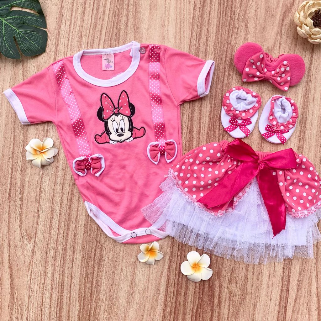 THEOBABY JUMPER BAYI NEWBORN BAJU BAYI 0 8 BULAN PEREMPUAN BAJU JUMPER BABYGIRL CANTIK 1SET -BAB