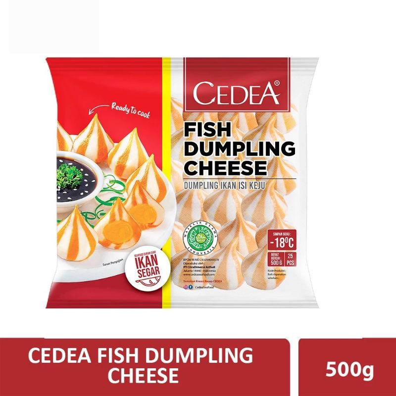 

CEDEA Fish Dumpling Cheese - 500gr