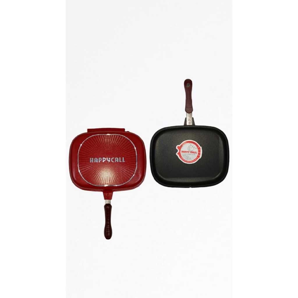 Single Frypan Jumbo Happpy Call ukuran 32cm x 25cm Teflon Anti Lengket - Wajan - Kuali