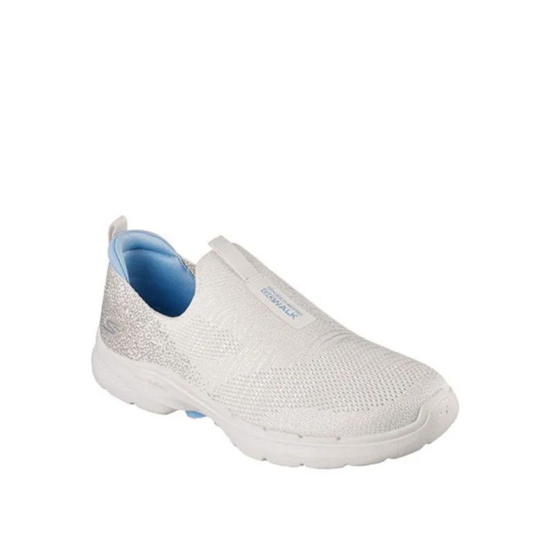 SKECHERS GO WALK 6 WOMEN'S WALKING SHOES - NATURAL 124502/NTB