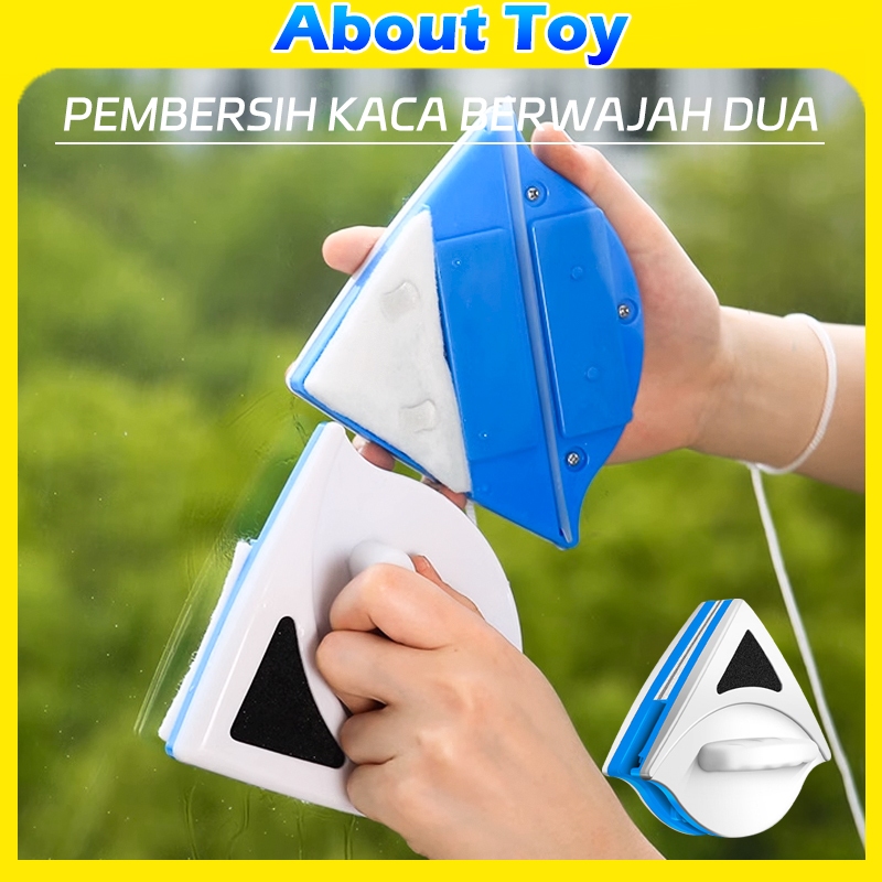 Alat Pembersih Kaca Jendela /Magnet Pembersih Kaca