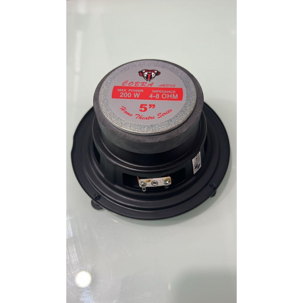 Speaker Woofer 5 inch Cobra Audio 5" 5in 200 watt 4-8 Ohm