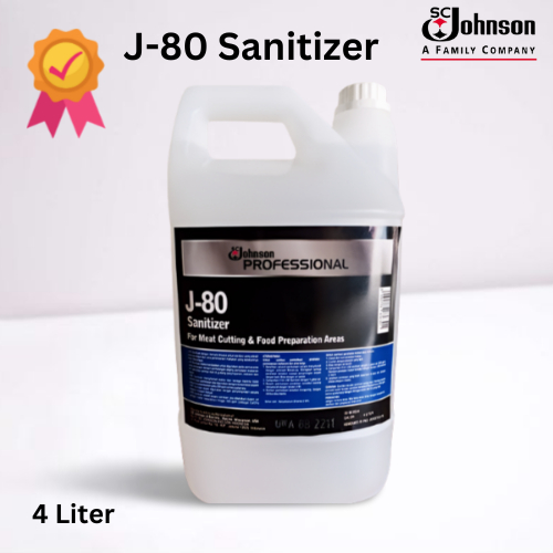 SC Johnson J-80 Sanitizer Food Grade 4 L (untuk Peralatan Makanan)