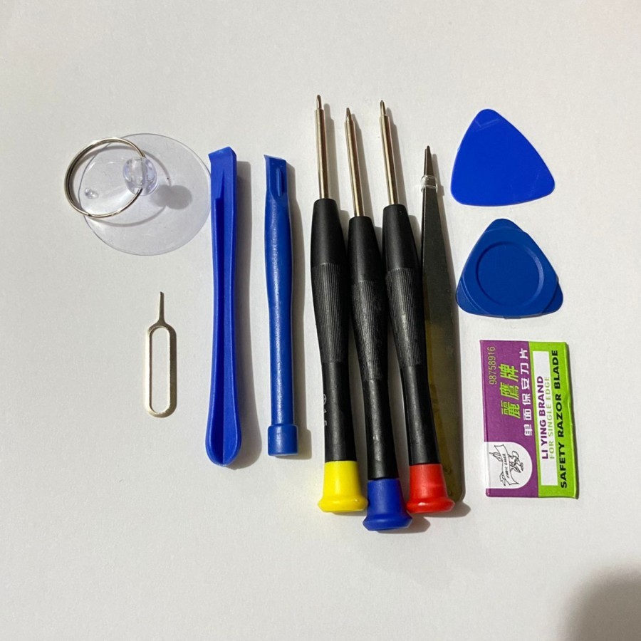 Obeng Set Reparasi Hp Handphone Iphone Xiaomi Sasmung Asus Vivo Oppo