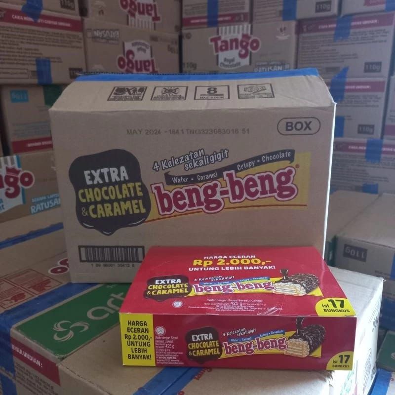 

KS - BENG BENG 1 KARTON isi 8 BOX / Beng Beng Chocolate / Beng Beng Chocolate Crunchy