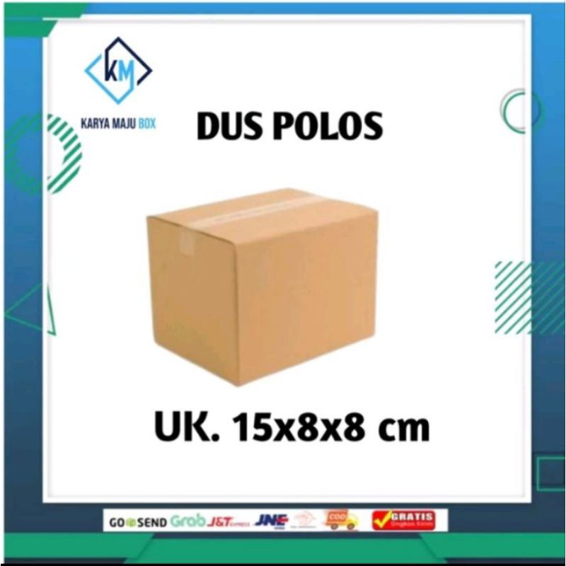

Dus box untuk packaging ukuran 15x8x8