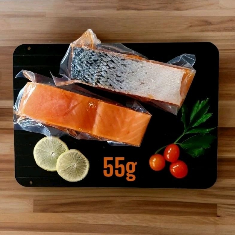 Salmon Fillet Frozen food 55g / ikan salmon fillet