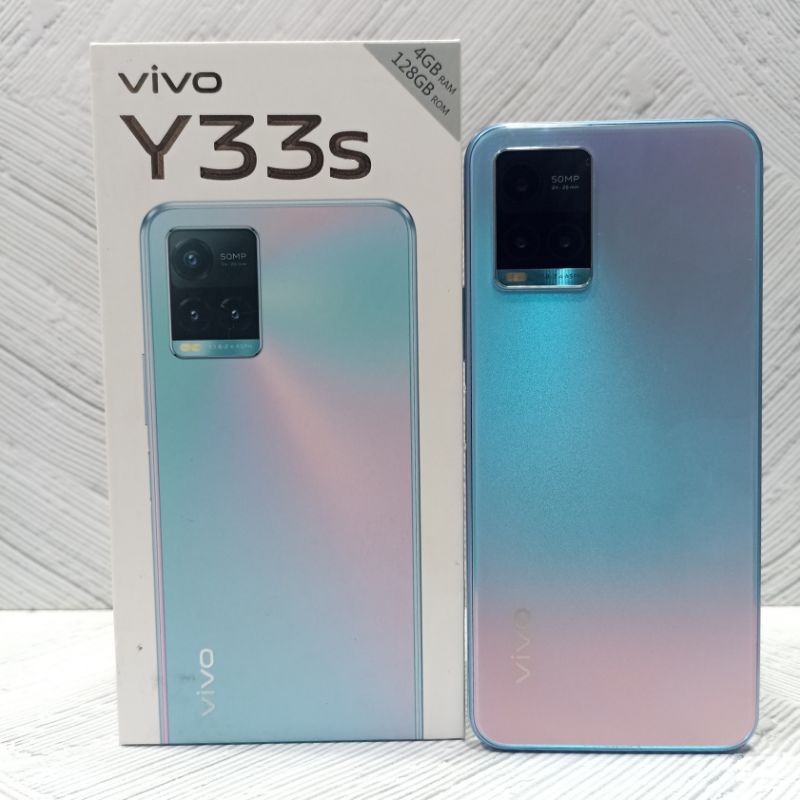 Vivo Y33s 8/128 GB Handphone Second Seken Fullset