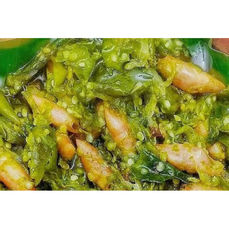 

Sambal Ijo Baby Cumi / 150gram