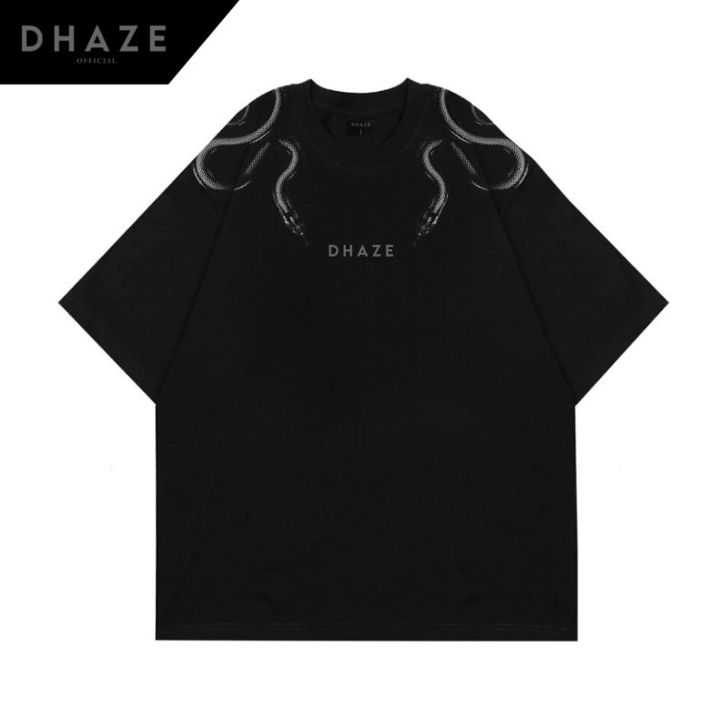 DHAZE - Azazel Kaos Oversize Black T-Shirt