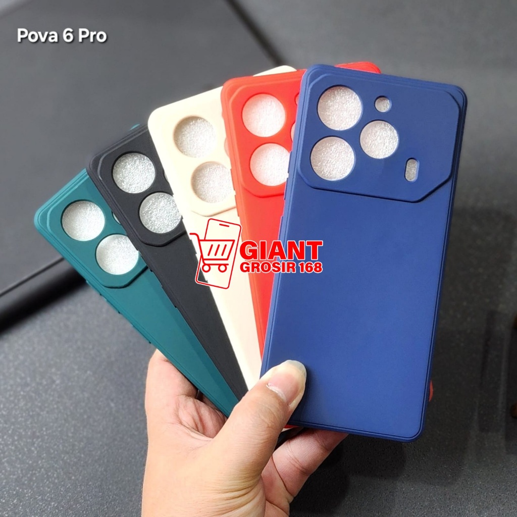 TECNO POVA 6 PRO TECNO POVA 6 CASE MACARON SQUARE LIQUID CASE TECNO POVA 6 PRO TECNO POVA 6