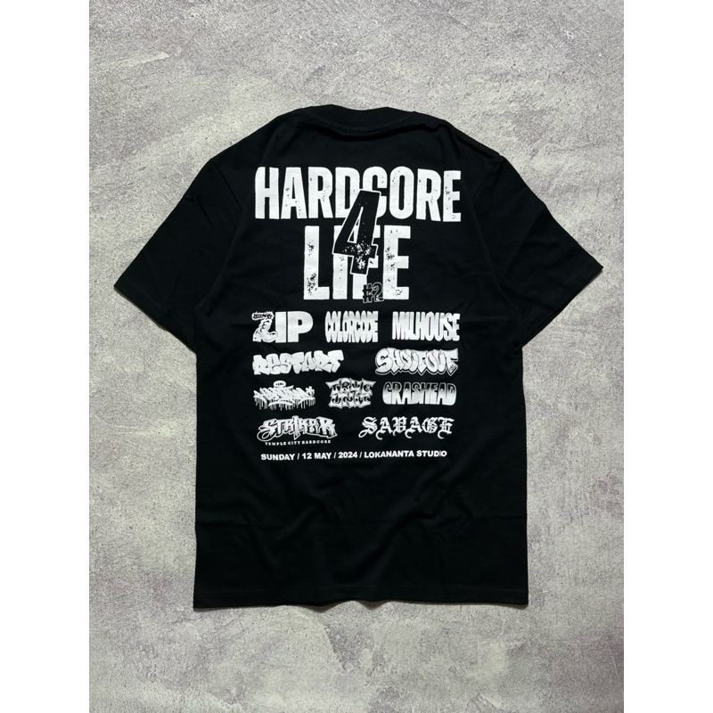 SNSCO TSHIRT HC 4 LIFE OFFICIAL MERCH KAOS PRIA