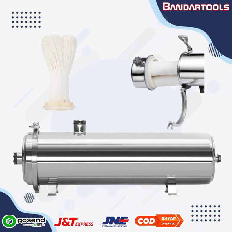 Ultrafiltrasi PVDF Water Pre Filter 1000 LPH UF PVDF 1000 Lph PVDF Filter Penjernih Air