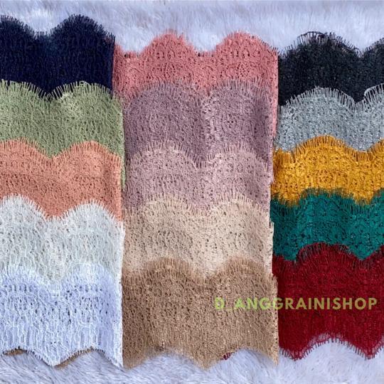 RENDA KUMIS,  RENDA TEPI, BROKAT RENDA PINGGIR