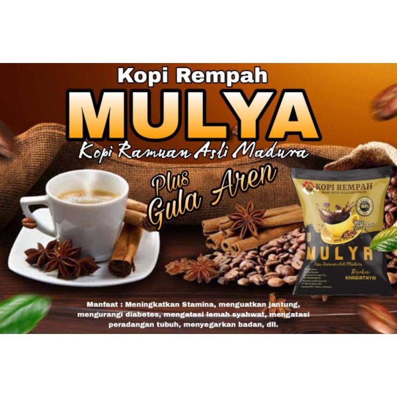 

Mulya Kopi Rempah Ramuan Asli Madura