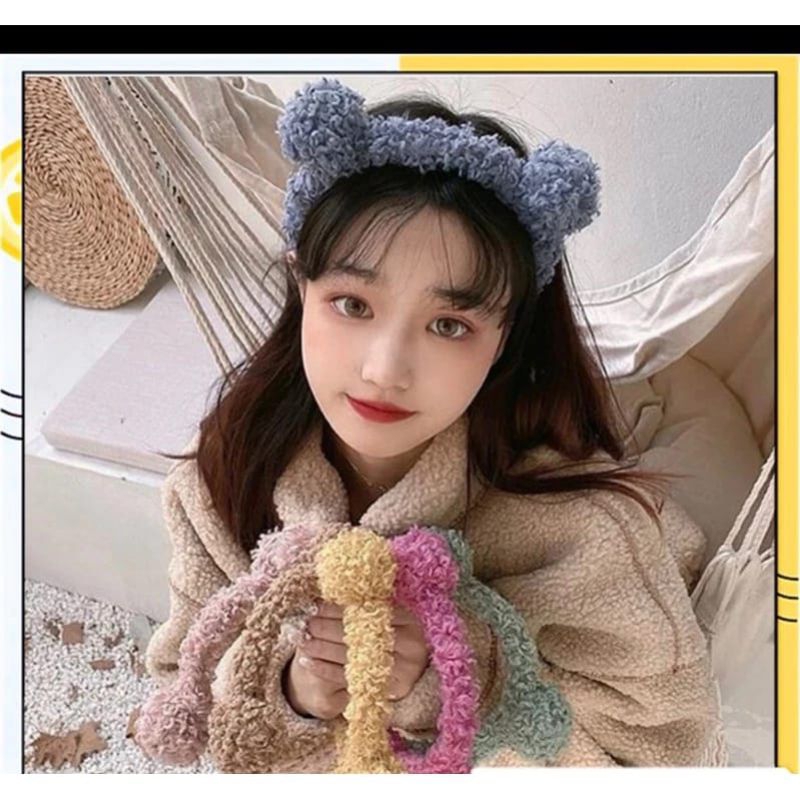 [LarisManis] BANDO KOREA MOTIF TELINGA BERUANG