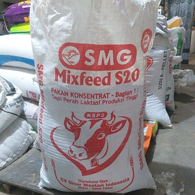 SMG MIXFEED S20 PAKAN SAPI PERAH LAKTASI TINGGI