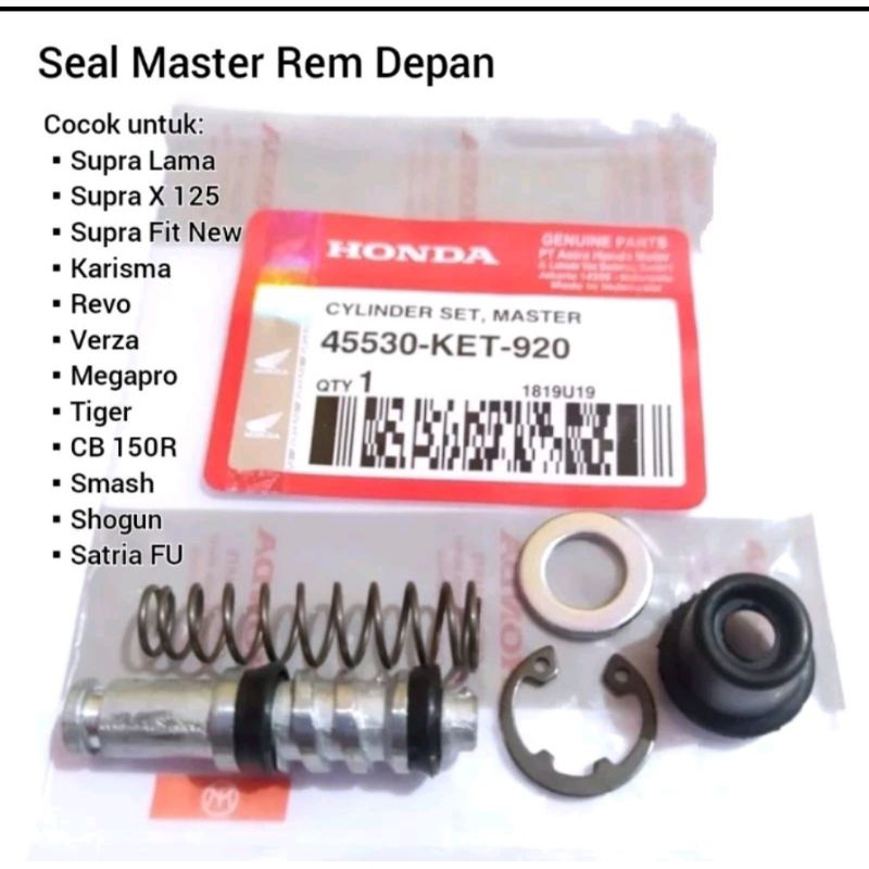 SEAL SIL MASTER REM REPAIRKIT HONDA SUPRA X SUPRA LAMA REVO SUPRA X