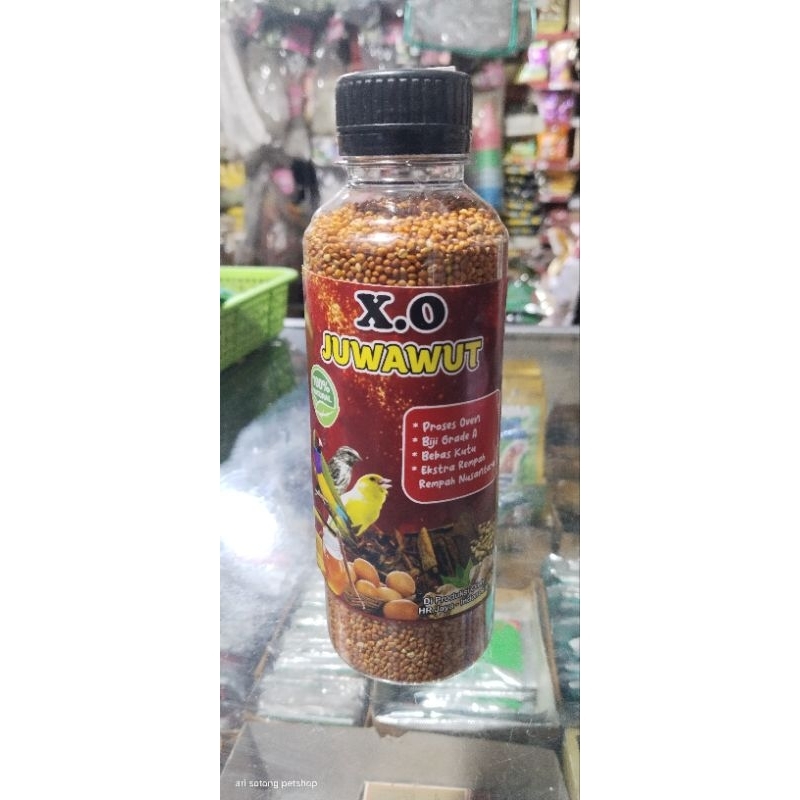 JUWAWUT X.O PROSES OVEN Untuk burung kenari lovebird mozambik blackstroat sanger branjangan finch fa