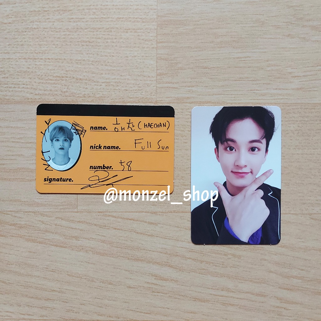 NCT DREAM - We Go Up Photo Card (PC) Mark Haechan Limited Crew Card