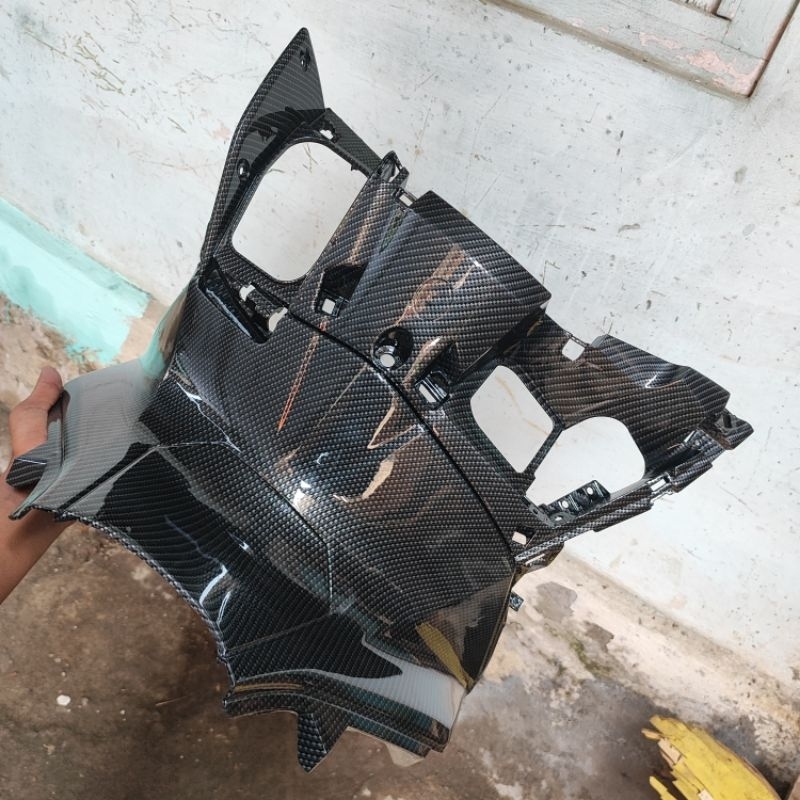 Cover Kunci Kontak Pcx 160 K1z Carbon Bahan Original AHM