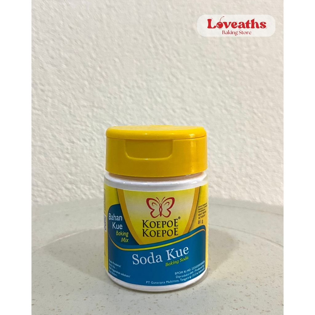 

Soda Kue Koepoe Koepoe / Baking Soda 81gr / Pengembang Kue