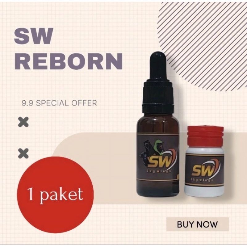 SW REBORN Vitamin burung untuk harian dan lomba